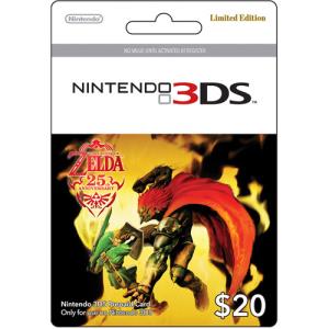 Nintendo eShop Card 20$ USA Zelda Ocarina of Time